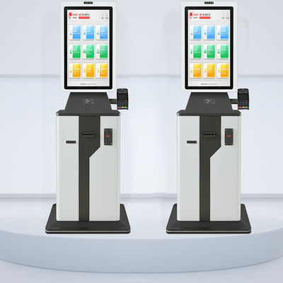 Chioschi automatici di biglietto a pagamento semplificati con schermo tattile