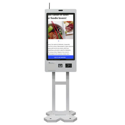 comprare Macchina del ristorante di pagamento del codice a barre del sistema del chiosco di auto d'ordinazione degli alimenti a rapida preparazione online manufacture