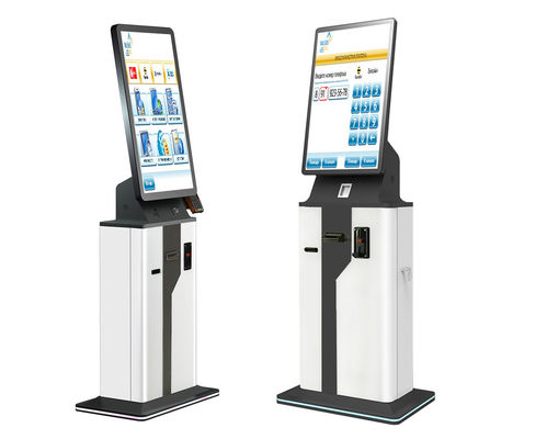 comprare Chiosco self-service dell'hotel di pagamento Chiosco self checkout quadrato con scanner a pagamento online online manufacture