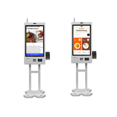 comprare Chiosco diritto del touch screen del ristorante della macchina del chiosco del computer del touch screen di codice di scansione online manufacture