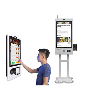 comprare Chiosco a 32 pollici di pagamento self-service del supporto da pavimento della macchina del cassiere di auto online manufacture