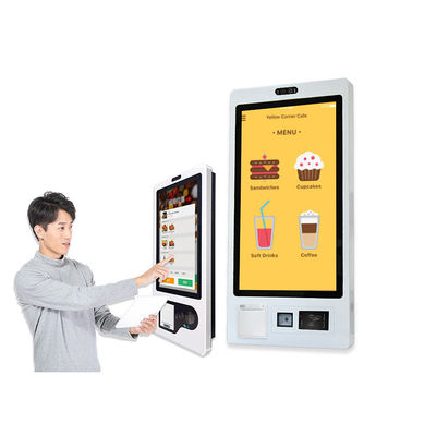 comprare Chiosco automatizzato di pagamento del touch screen di verifica del lettore di codici a barre dei negozi automatici della macchina del cassiere online manufacture