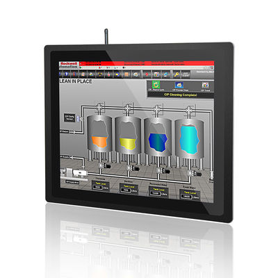 comprare Touch panel capacitivo PC 21,5 pollici I3 I5 I7 Monitor industriale touch screen tutto in uno online manufacture
