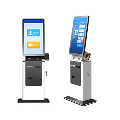 comprare Macchina Chiosco per Check-in Hotel Aeroportuale con Accettatore di Contanti Capacitivo, Dispenser di Carte e Scanner Passaporti online manufacture