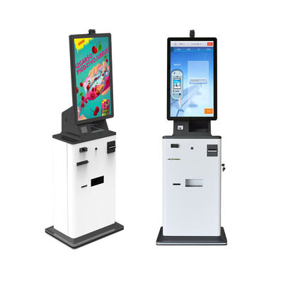 comprare Self-Service Coin Cash Change Kiosk Machine con lettore di codici a barre SDK Scanner del passaporto Kiosk di pagamento di cambio di valuta estera online manufacture