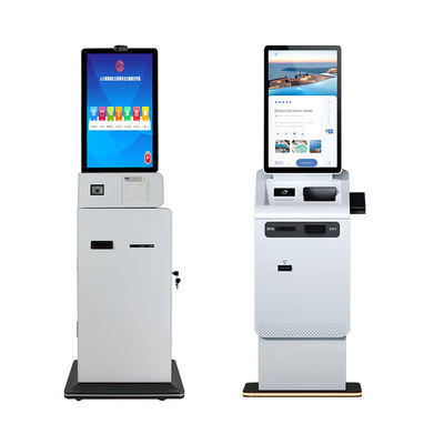 comprare Terminale POS touch screen Self Service Kiosk Valuta Contanti Pagamento Kiosk Distributore di Carte Self Printer Scanner Kiosk Terminal online manufacture