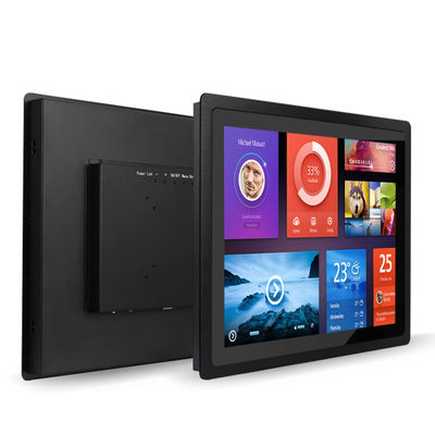 comprare 10 12 15 17 19 touch screen industriale a 21 pollici dell'affissione a cristalli liquidi del pc del pannello di Android Ip65 online manufacture