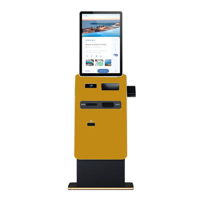 comprare Chiosco self-service a schermo touch Crtly con posta elettronica Dispenser di monete in contanti A4 Stampa auto-pagamento Dispenser di contanti Chiosco online manufacture