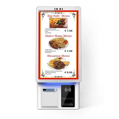 comprare Chiosco di ordinazione ristorante a 10 punti con risoluzione 1920*1080P per autoservizio interno online manufacture