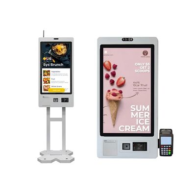 comprare Android/Win7/8/10 Chiosco di autoordine per interni e installazione con supporto a terra online manufacture