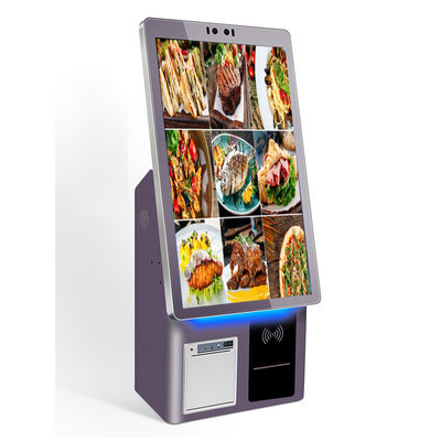 comprare Il chiosco di ordinazione per il ristorante di fast food accetta pagamenti. online manufacture