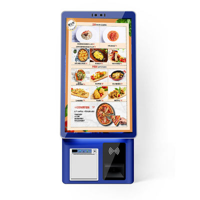comprare Restaurante interno montato su un muro bianco Chiosco d'ordine Installazione desktop online manufacture