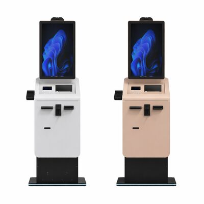comprare Chiosco Terminale Lettore Carte Self-Service Pagamento Contanti Schermo Touch Android Chiosco di Pagamento Cambio Valuta con Stampante A4 online manufacture