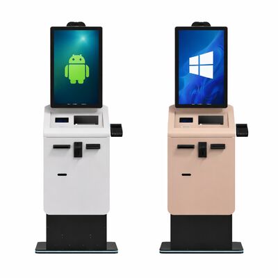 comprare Terminale del chiosco del riciclatore di monete in contanti del lettore di carte dello scanner QR con stampa touch screen della macchina del chiosco di pagamento self-service online manufacture