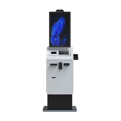 comprare Macchina per il pagamento in contanti Self Cash Coin Lettore RFID Barcode Lettore di pagamenti Self Checkout Stampante Ricevute Erogatore Contanti Chiosco SDK online manufacture