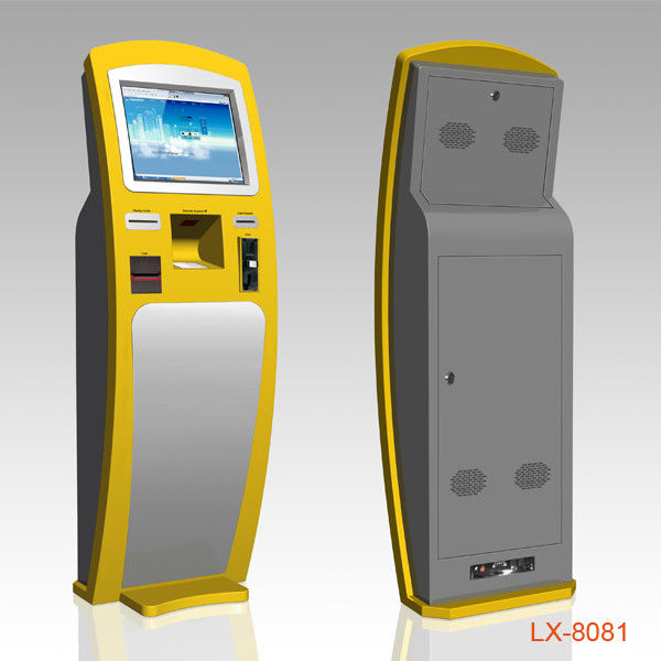Airport Boarding Self Check In Kiosk Convenient Maintenance With Long Service Life