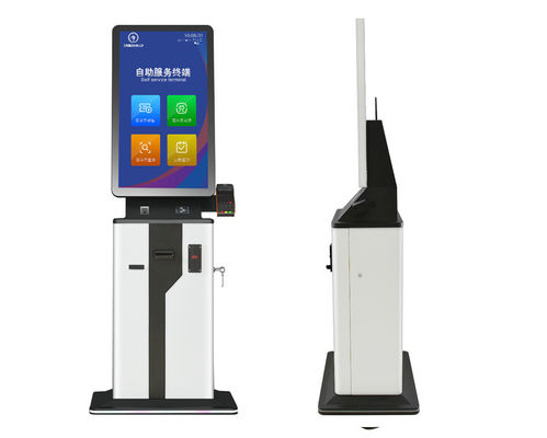 Pagamento con auto-ordinazione Touchscreen Information Kiosk Check-in dell'hotel