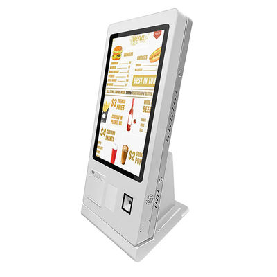 Chiosco d'ordinazione di auto Kfc dell'analizzatore di codici a barre dei chioschi self service a 21,5 pollici del touch screen