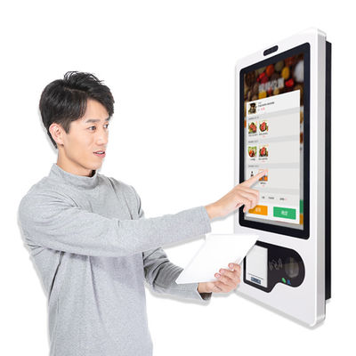 Chiosco d'ordinazione di auto pagamento del touch screen per il ristorante di McDonald's KFC