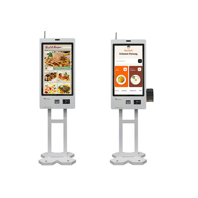 Chiosco di self-order con stampante termica per lettori di carte