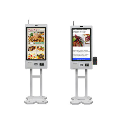 Chiosco di pagamento a schermo sensoriale con scanner QR/NFC