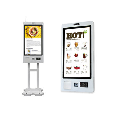32 schermo tattile fast food self service chiosco di ordinazione chiosco di self checkout con software di ordinazione