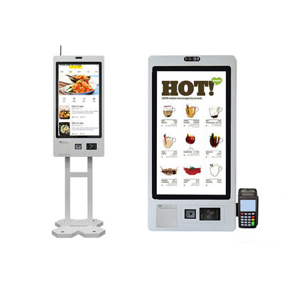 Chiosco di pagamento self-service da 32 pollici con stampante