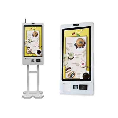 23 pollici Android self-payment kiosk touchscreen self-service check-out kiosk