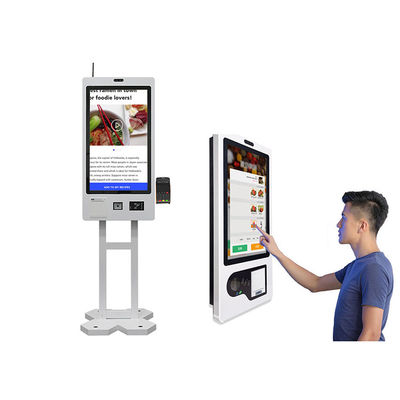 Chiosco per il pagamento del parcheggio a 24 pollici Supporto elettronico per il pagamento della bolletta Self Service