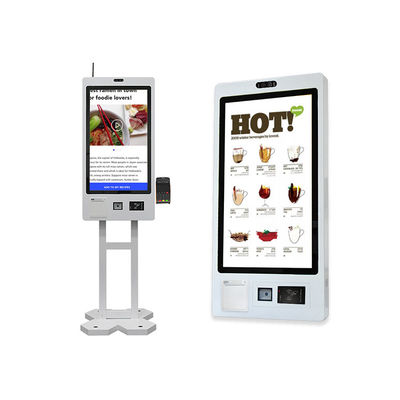 Il controllo automatico di ordinazione dell'alimento lavora l'esposizione a 32 pollici del chiosco del touch screen