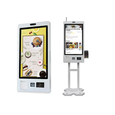 Ordinazione di pagamento del chiosco delle macchine di pagamento automatico della drogheria a 32 pollici