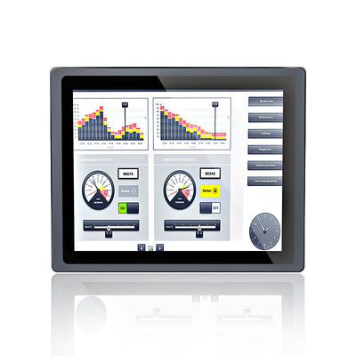 il touch screen interattivo da 15,1 pollici monitora il computer capacitivo del touch screen di vittoria 10 di I5 7200u