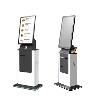 Chiosco interattivo self-service per pagamenti a colonna Crtly da 32 pollici, chiosco automatico con touchscreen