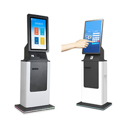 L'hotel del touch screen di informazioni controlla il chiosco il ristorante all'aperto dell'hotel