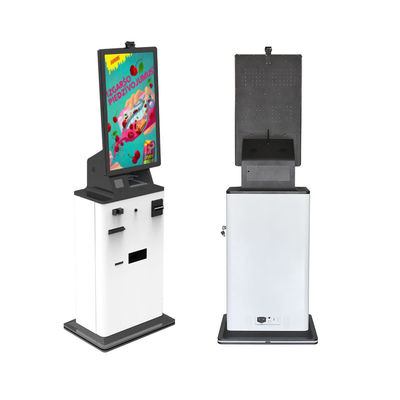 Macchina d'ordinazione Bill Card Reader Cash del chiosco di pagamento di self service automatico a 32 pollici