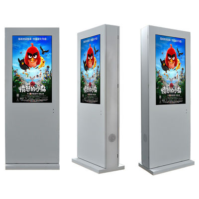 Totem a 43 pollici ultra sottile dell'interno di pubblicità del cavalletto del chiosco del contrassegno di Digital