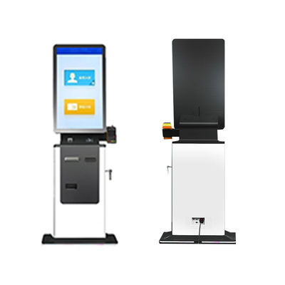 Installazione verticale Check In Kiosk colore personalizzato e scheda lettore elettrica opzionale