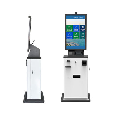 Biglietto automatico che stampa chiosco self service, distributore automatico di lotteria con il pagamento