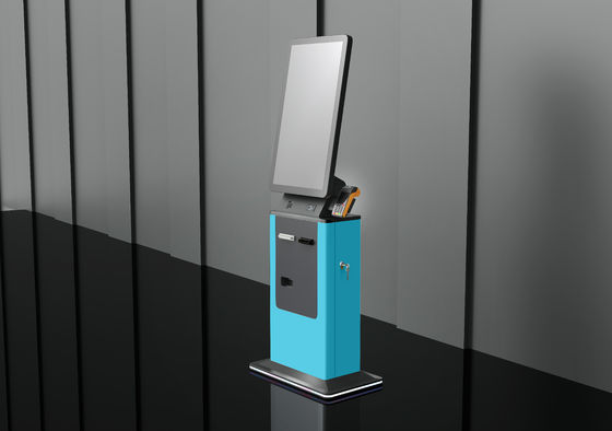 Crtly 32 In Vertical Touch Screen Qr Scanner Self Service Pagamento in contanti Chiosco Hotel Check In Kiosco