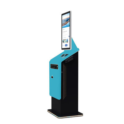 Chiosco self-service Chiosco a schermo tattile Accepting Cash Checkout Self-service Cash and Coin Acceptor Terminal di pagamento Chiosco