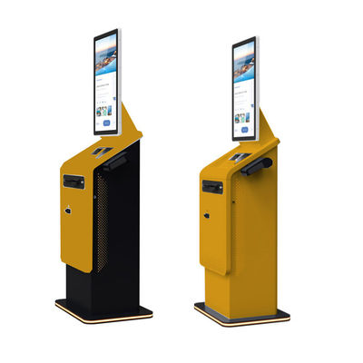 Macchinario venditore di criptovalute a touchscreen compatto all'interno