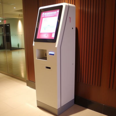 Il self service interattivo a 23 pollici controlla la stampante termica del touch screen del chiosco