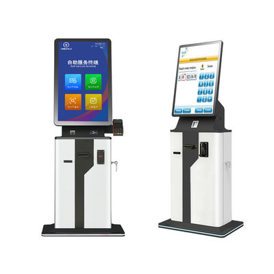 Stazione leggera del chiosco di registrazione di self service con CA o alimentatore in CC
