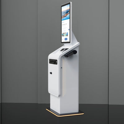 Macchina di pagamento di parcheggio RFID intelligente con scanner di codici a barre e fotocamera