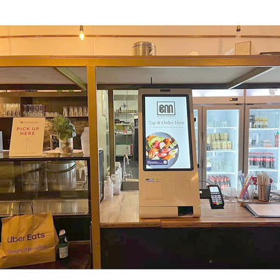 Touchscreen 1920x1080p Ristorante Chiosco di ordinazione Bianco Indoor