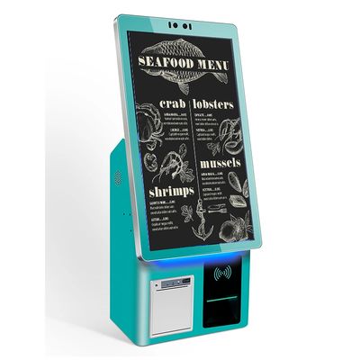Chiosco auto-servizio a colori personalizzato con risoluzione 1920*1080 FHD e parti per lo scanner di codici a barre