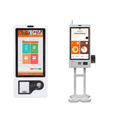 Installazione appesa al muro Chiosco self-service Stampa biglietti e colore personalizzato