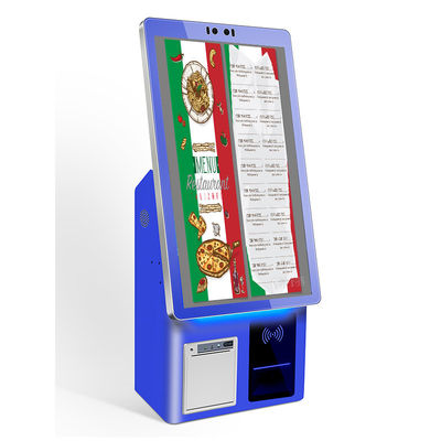 Chiosco per auto-pagamento con sistema operativo Android, schermo tattile LCD e stampante termica per un checkout efficiente