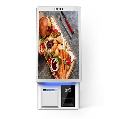 Chiosco di self-payment con touch screen LCD e compatibilità Android/Win per il self-service checkout