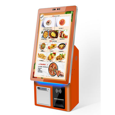 Chiosco di self-payment con touch screen LCD, interfaccia user friendly e stampante termica per un self-checkout efficiente